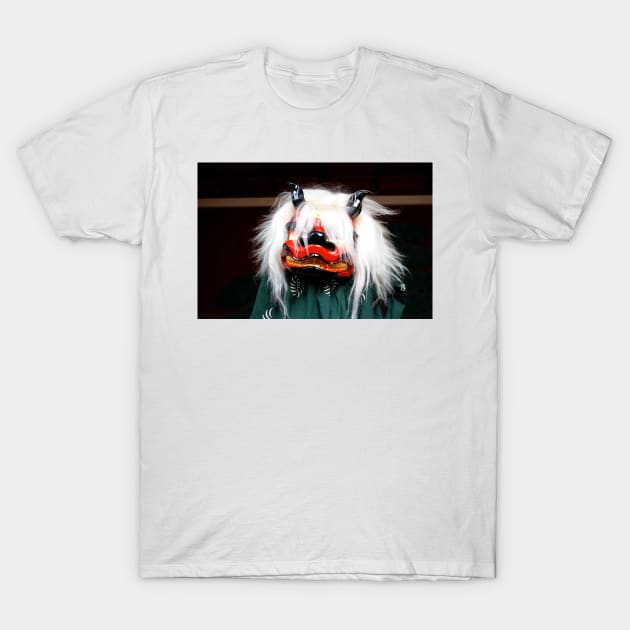 Japanese Shishi 2 T-Shirt by WaterGardens